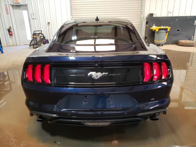 1FA6P8THXM5141193 - 2021 FORD MUSTANG BLUE photo 6