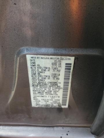 5N1AR18W25C758478 - 2005 NISSAN PATHFINDER LE ნაცრისფერი ფოტო 14