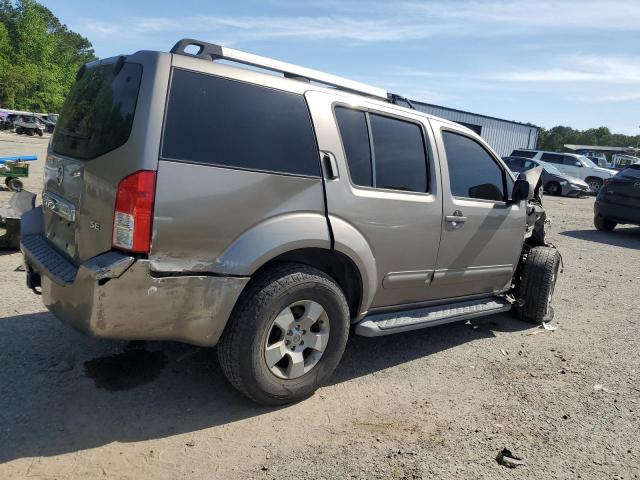 5N1AR18W25C758478 - 2005 NISSAN PATHFINDER LE ნაცრისფერი ფოტო 3