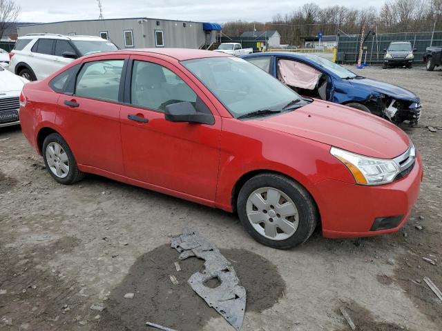 1FAHP34N18W280595 - 2008 FORD FOCUS S/SE RED photo 4