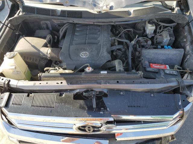 5TFUW5F18HX677121 - 2017 TOYOTA TUNDRA DOUBLE CAB SR/SR5 GRAY photo 11