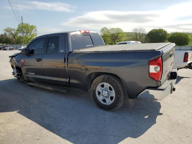 5TFUW5F18HX677121 - 2017 TOYOTA TUNDRA DOUBLE CAB SR/SR5 GRAY photo 2