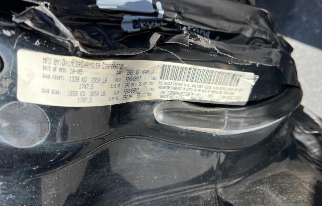 1J8HG48N26C168678 - 2006 JEEP COMMANDER 黑色 照片 10