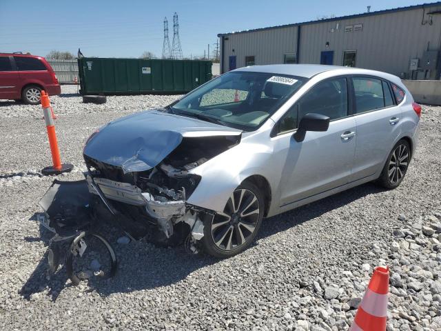 JF1GPAA65F9302638 - 2015 SUBARU IMPREZA SILVER photo 1