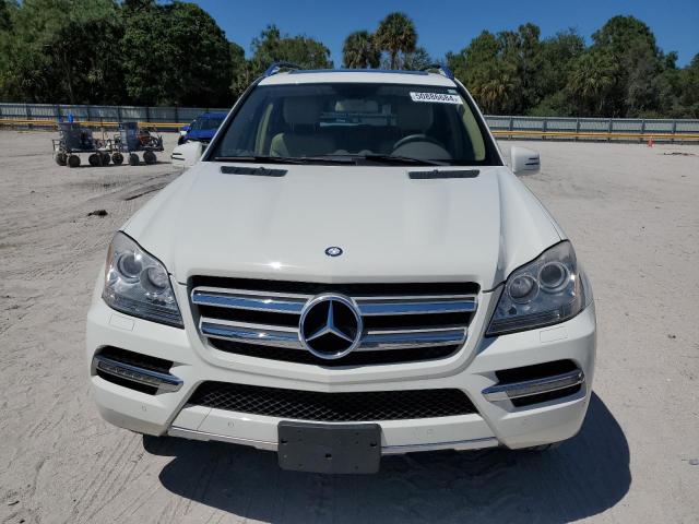 4JGBF7BE5CA789085 - 2012 MERCEDES-BENZ GL 450 4MATIC WHITE photo 5