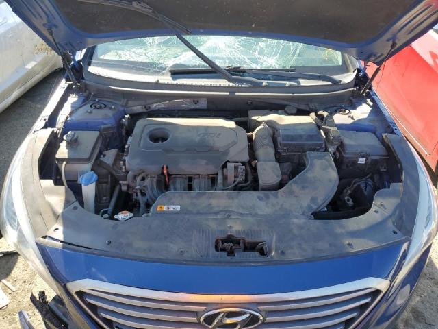 5NPE24AF3GH280116 - 2016 HYUNDAI SONATA SE BLUE photo 11