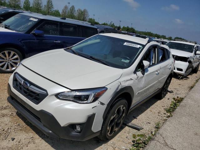 JF2GTHMC8MH393165 - 2021 SUBARU CROSSTREK LIMITED WHITE photo 1