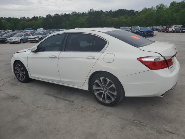 1HGCR2F55FA173003 - 2015 HONDA ACCORD SPORT თეთრი ფოტო 2