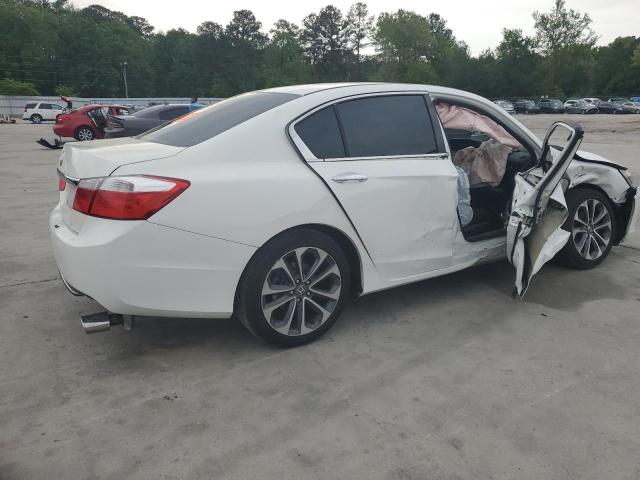 1HGCR2F55FA173003 - 2015 HONDA ACCORD SPORT თეთრი ფოტო 3