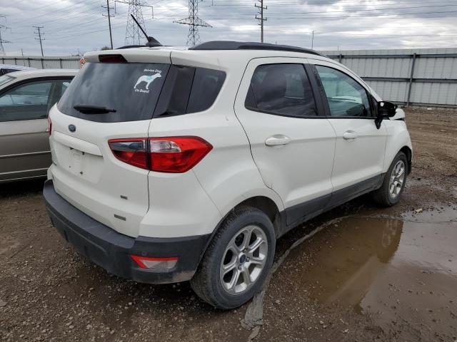 MAJ3P1TE2JC169397 - 2018 FORD ECOSPORT SE Biały zdjęcie 3