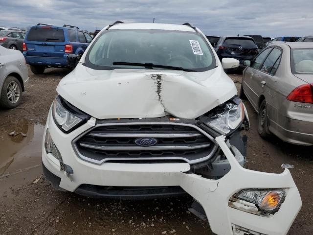 MAJ3P1TE2JC169397 - 2018 FORD ECOSPORT SE Biały zdjęcie 5