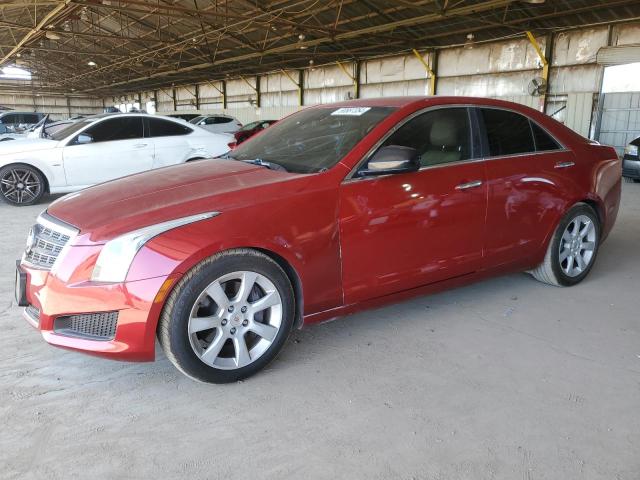 1G6AA5RX4D0161054 - 2013 CADILLAC ATS RED photo 1