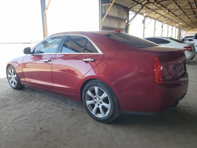 1G6AA5RX4D0161054 - 2013 CADILLAC ATS RED photo 2