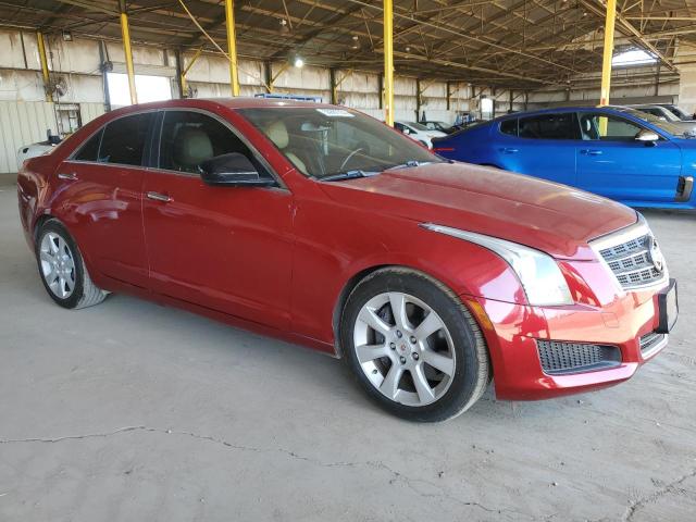 1G6AA5RX4D0161054 - 2013 CADILLAC ATS RED photo 4