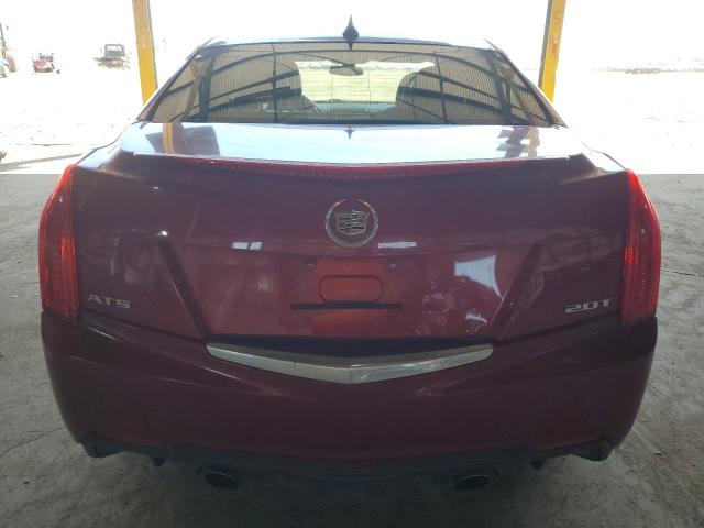 1G6AA5RX4D0161054 - 2013 CADILLAC ATS RED photo 6