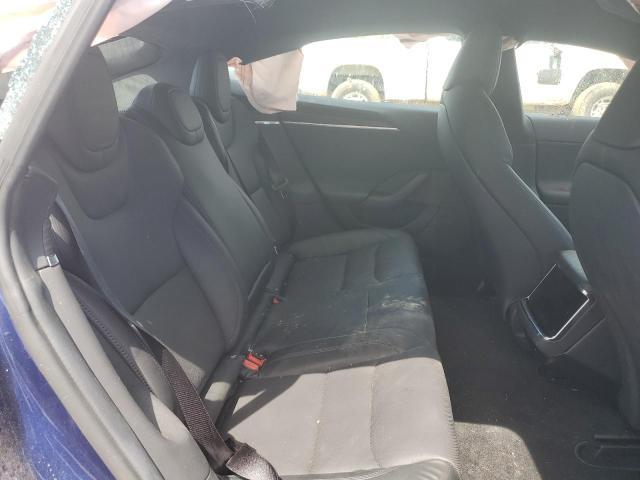 5YJSA1E52MF454127 - 2021 TESLA MODEL S Mavi foto 10