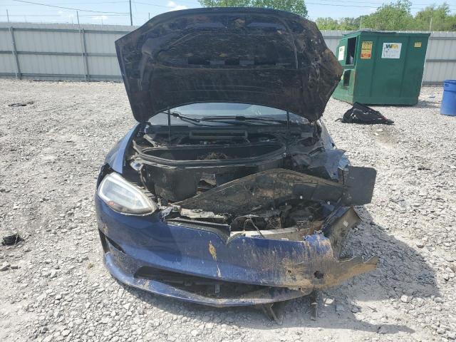 5YJSA1E52MF454127 - 2021 TESLA MODEL S Mavi foto 5