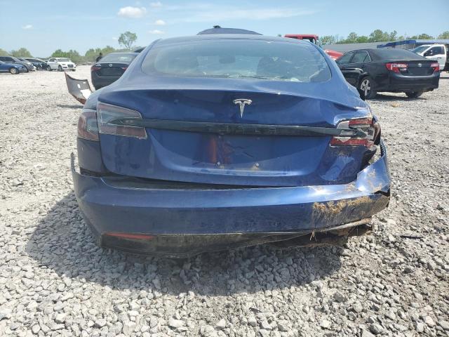 5YJSA1E52MF454127 - 2021 TESLA MODEL S Mavi foto 6