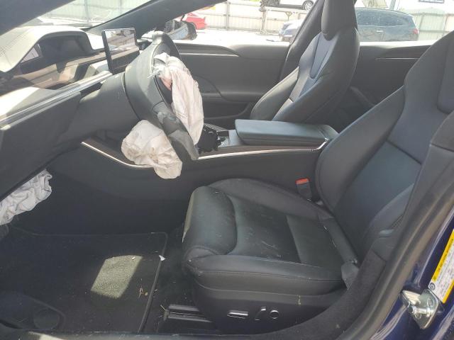 5YJSA1E52MF454127 - 2021 TESLA MODEL S Mavi foto 7