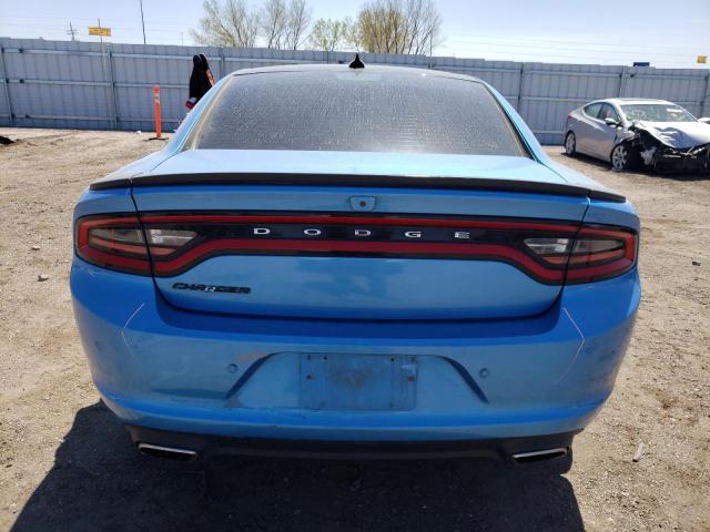 2C3CDXCT0GH228395 - 2016 DODGE CHARGER R/T BLUE photo 6