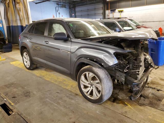 1V21E2CA8LC222972 - 2020 VOLKSWAGEN ATLAS CROS SE Серый фото 4