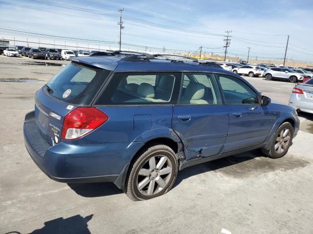 4S4BP62C287361145 - 2008 SUBARU OUTBACK 2.5I LIMITED BLUE photo 3