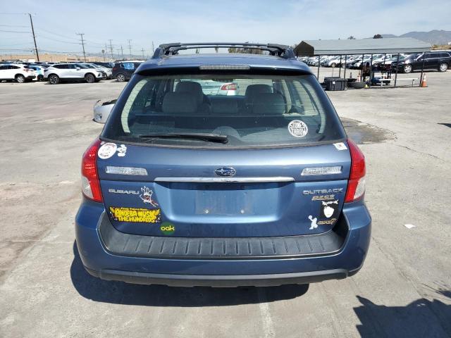 4S4BP62C287361145 - 2008 SUBARU OUTBACK 2.5I LIMITED BLUE photo 6