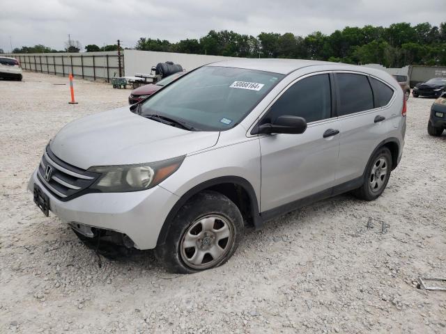 3CZRM3H3XDG702981 - 2013 HONDA CR-V LX SILVER photo 1