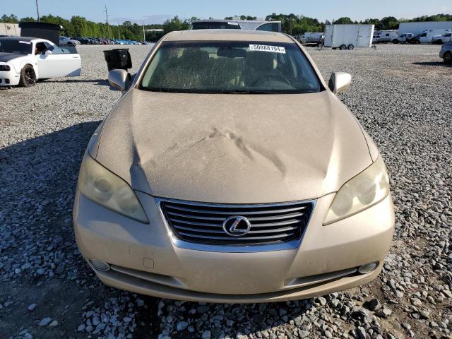 JTHBJ46G972067422 - 2007 LEXUS ES 350 BEIGE photo 5