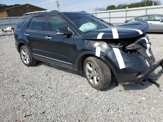 1FM5K8F80FGB97517 - 2015 FORD EXPLORER LIMITED BLACK photo 4