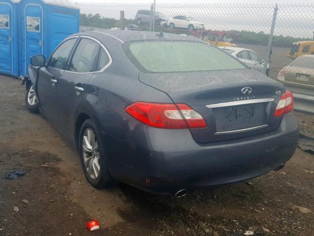 JN1BY1AR5BM370475 - 2011 INFINITI M37 X  photo 3