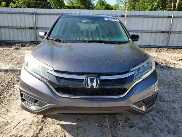 2HKRM3H35FH560037 - 2015 HONDA CR-V LX GRAY photo 5