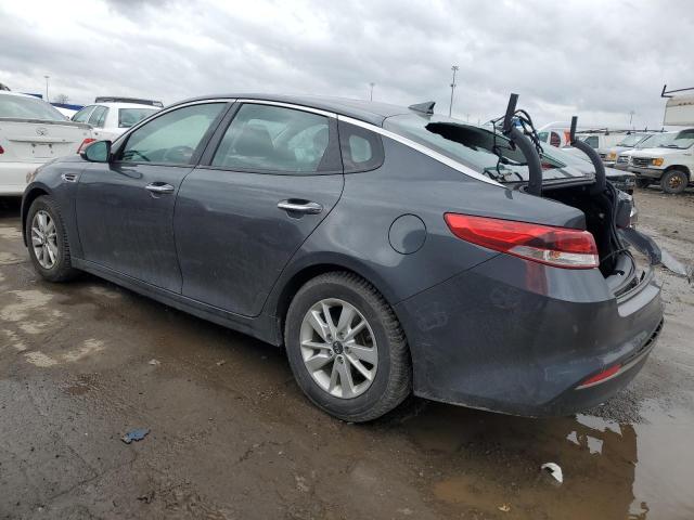 KNAGT4L34J5234288 - 2018 KIA OPTIMA LX GRAY photo 2