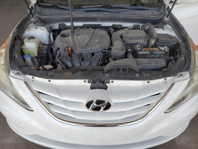 5NPEB4AC8CH447117 - 2012 HYUNDAI SONATA GLS WHITE photo 11