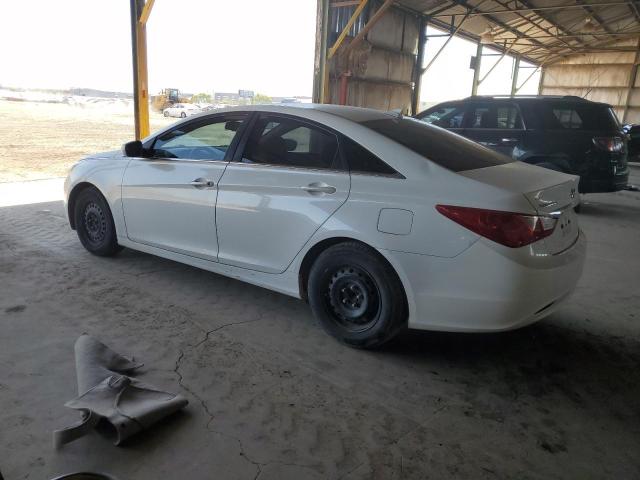 5NPEB4AC8CH447117 - 2012 HYUNDAI SONATA GLS WHITE photo 2