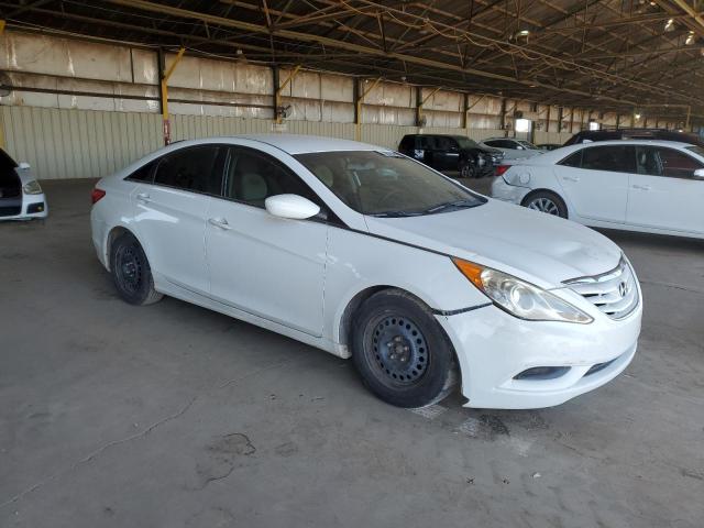 5NPEB4AC8CH447117 - 2012 HYUNDAI SONATA GLS WHITE photo 4