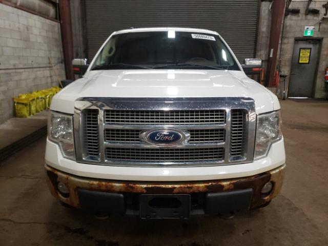 1FTFW1EV4AKE73036 - 2010 FORD F150 SUPERCREW WHITE photo 5