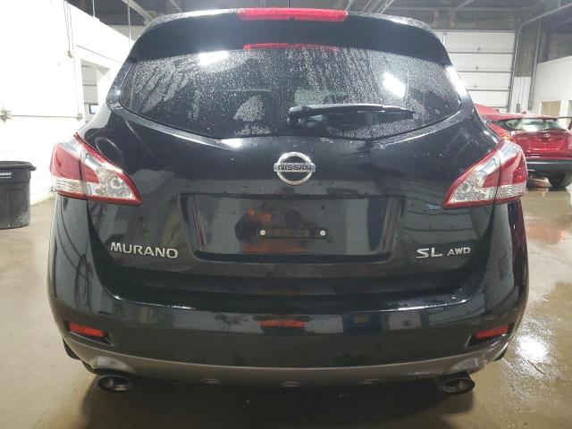 JN8AZ1MW8CW213556 - 2012 NISSAN MURANO S BLACK photo 6