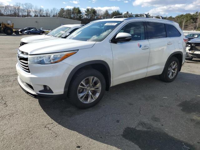 5TDJKRFH7FS157417 - 2015 TOYOTA HIGHLANDER XLE 白色 照片 1