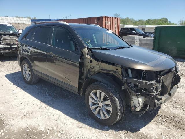 5XYKU3A14BG116692 - 2011 KIA SORENTO EX BROWN photo 4