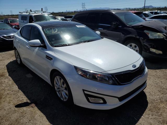 5XXGN4A76FG499171 - 2015 KIA OPTIMA EX WHITE photo 4