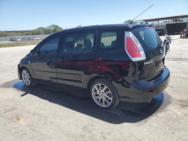 JM1CR293480312619 - 2008 MAZDA 5 BLACK photo 2