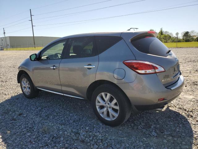 JN8AZ1MU9BW064765 - 2011 NISSAN MURANO S GRAY photo 2