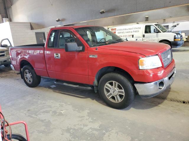 1FTRF12246NA53144 - 2006 FORD F150 RED photo 4