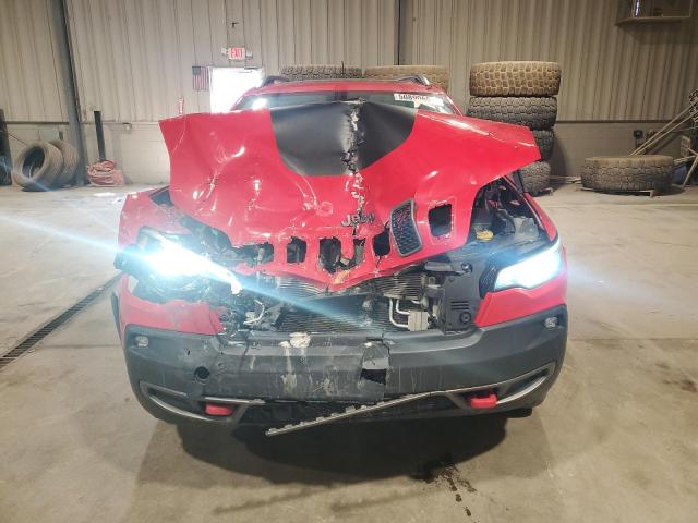 1C4PJMBN8KD315278 - 2019 JEEP CHEROKEE TRAILHAWK RED photo 5