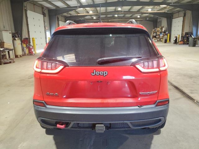 1C4PJMBN8KD315278 - 2019 JEEP CHEROKEE TRAILHAWK RED photo 6