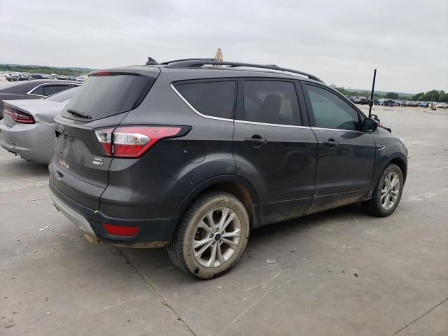 1FMCU9HD2JUB83145 - 2018 FORD ESCAPE SEL GRAY photo 3