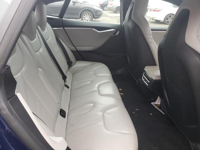 5YJSA1E28FF109547 - 2015 TESLA MODEL S BLUE photo 10