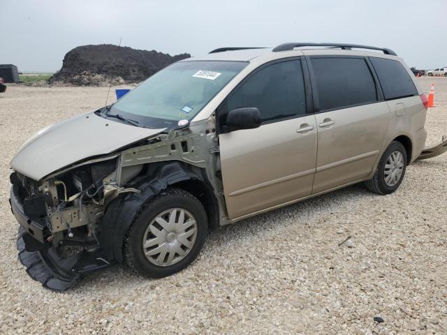 5TDZK23C09S253185 - 2009 TOYOTA SIENNA CE GOLD photo 1