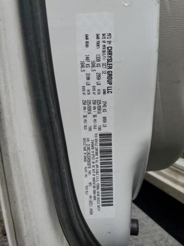 2C4RC1BG3DR583870 - 2013 CHRYSLER TOWN & COU TOURING თეთრი ფოტო 13